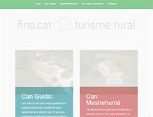 Tablet Screenshot of fina.cat
